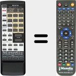 Mando a distancia sustituto de RC-151 (4990232007)