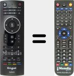 Replacement remote control for Engeldroid (RS4800Y)
