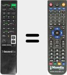 Replacement remote control for RM-S311 (169313111)