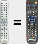 Replacement remote control for RAX23 (WV500200)