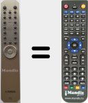 Replacement remote control for RAS7 (WQ066900)
