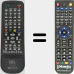 Replacement remote control for EASYHOMECOMBOUSB