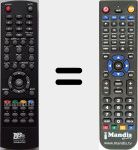 Replacement remote control for EasyHomeTDTSDRec