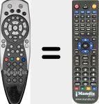Replacement remote control for AD-3000IP