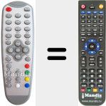 Replacement remote control for REMCON1389