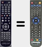 Replacement remote control for Passion