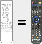 Replacement remote control for 9177.810.007