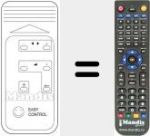 Replacement remote control for EASY REMOTE