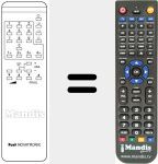 Replacement remote control for FB 3