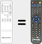 Replacement remote control for FB 4