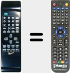 Replacement remote control for PROVISION V