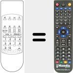 Replacement remote control for R 2 M