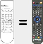 Replacement remote control for R 2 MF