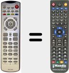 Replacement remote control for RM-L3001