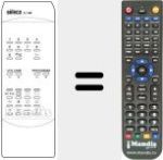 Replacement remote control for S 1 MF