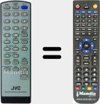 Replacement remote control for RM-SUXG28J