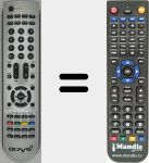 Replacement remote control for Multiflat19