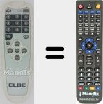 Replacement remote control for REMCON1438