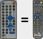 Replacement remote control for REMCON1482