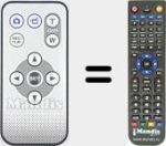 Replacement remote control for REMCON2028