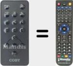 Replacement remote control for COB002