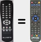 Replacement remote control for WebTV-1