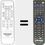 Replacement remote control for RC5304U