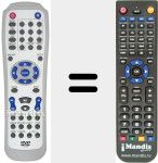 Replacement remote control for REMCON360