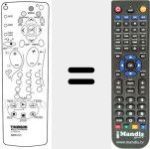 Replacement remote control for REMCON334