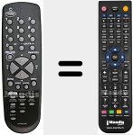 Replacement remote control for 076N0ED090