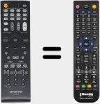 Mando a distancia sustituto de RC-762M (24140762)