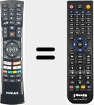 Replacement remote control for RC4390 (23517675)
