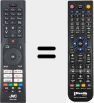 Replacement remote control for RM-C3604 (30113089)