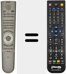 Mando a distancia sustituto de RC3 (3128 147 16221)