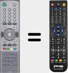 Replacement remote control for 510-320A