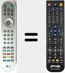 Mando a distancia sustituto de 6710V00138M