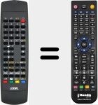 Replacement remote control for 8133580 (90413918)