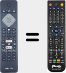 Replacement remote control for 996599001250