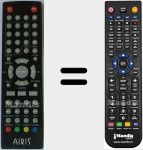 Replacement remote control for Airis005