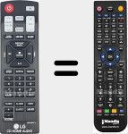 Replacement remote control for AKB73655772