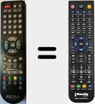 Comandament a dist&agrave;ncia substitut de RCT-B03