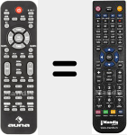 Replacement remote control for Areal653