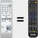 Mando a distancia sustituto de RM-SRVNB70 (BI600NB7005S)