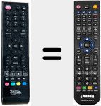 Comandament a dist&agrave;ncia substitut de BM40L81