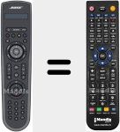 Replacement remote control for RCX-35