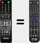 Mando a distancia sustituto de EC24Z2