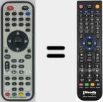 Mando a distancia sustituto de CSM3PL