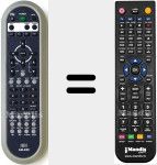 Replacement remote control for AM-43D (9CDM063907)