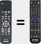 Replacement remote control for 1514830