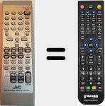 Mando a distancia sustituto de RM-SRVNB90E (BI600NB9004B)